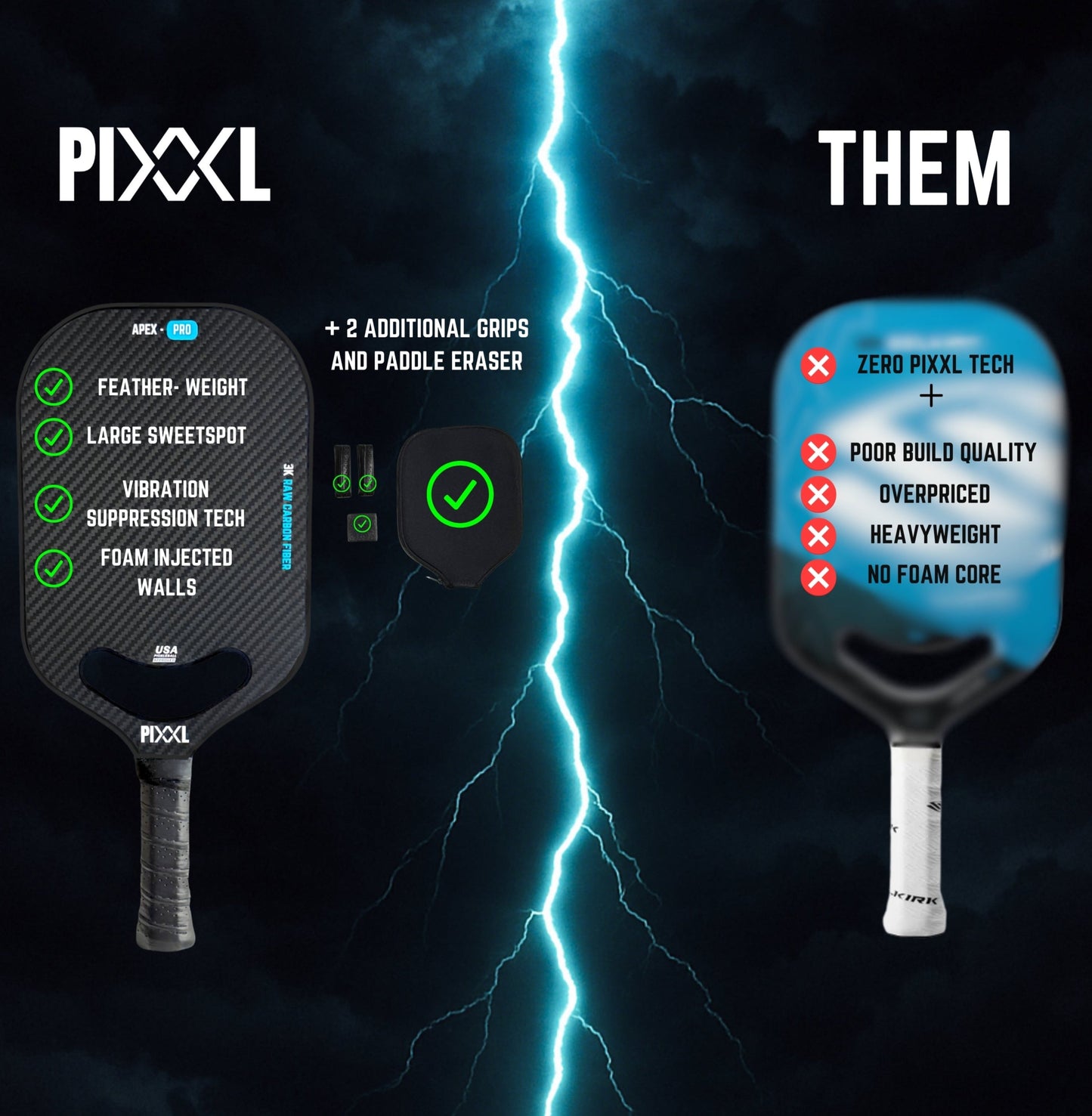 PIXXL APEX - PRO PADDLE